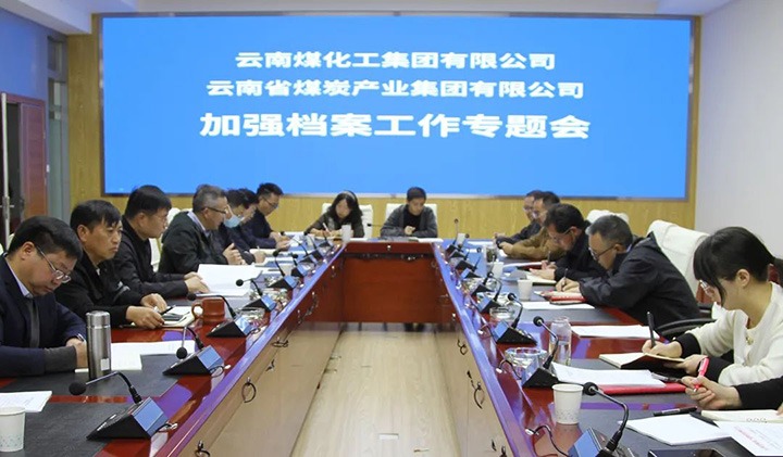 云煤（294俄罗斯专享会登录）集团召开档案事情专题会