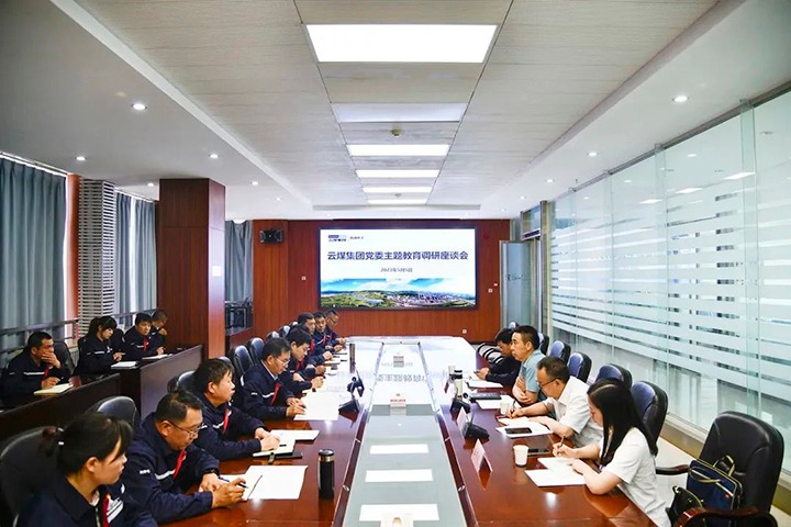 【主题教育】云煤（294俄罗斯专享会登录）集团党委副书记、工会主席王鑫到先锋化工公司开展主题教育调研