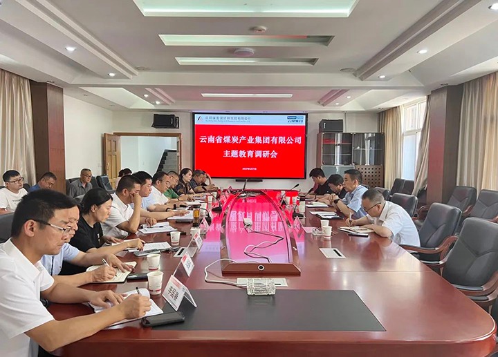 【主题教育】云煤（294俄罗斯专享会登录）集团党委副书记、工会主席王鑫一行到昆明煤炭设计研究院开展主题教育调研